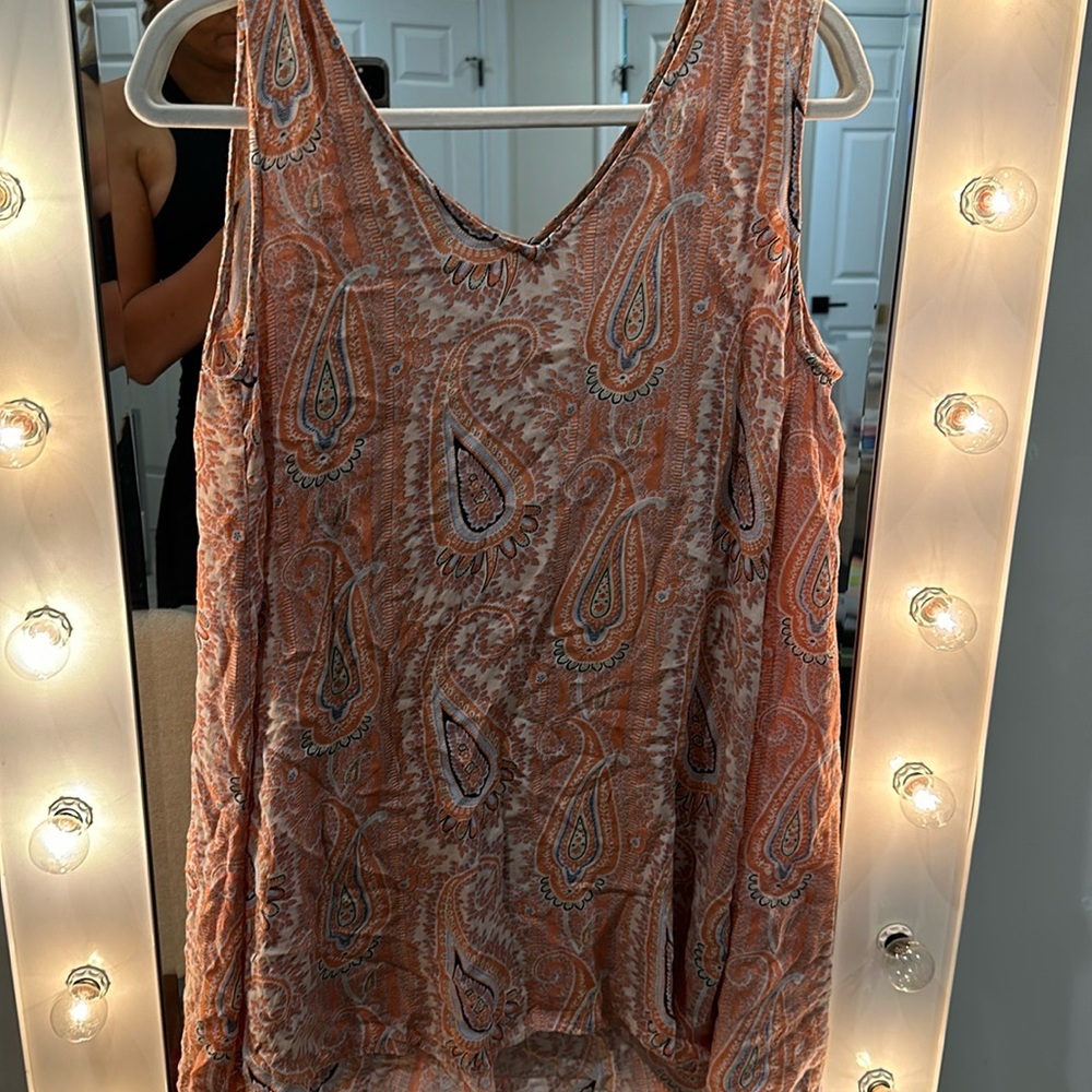 Pink Patterned Dress